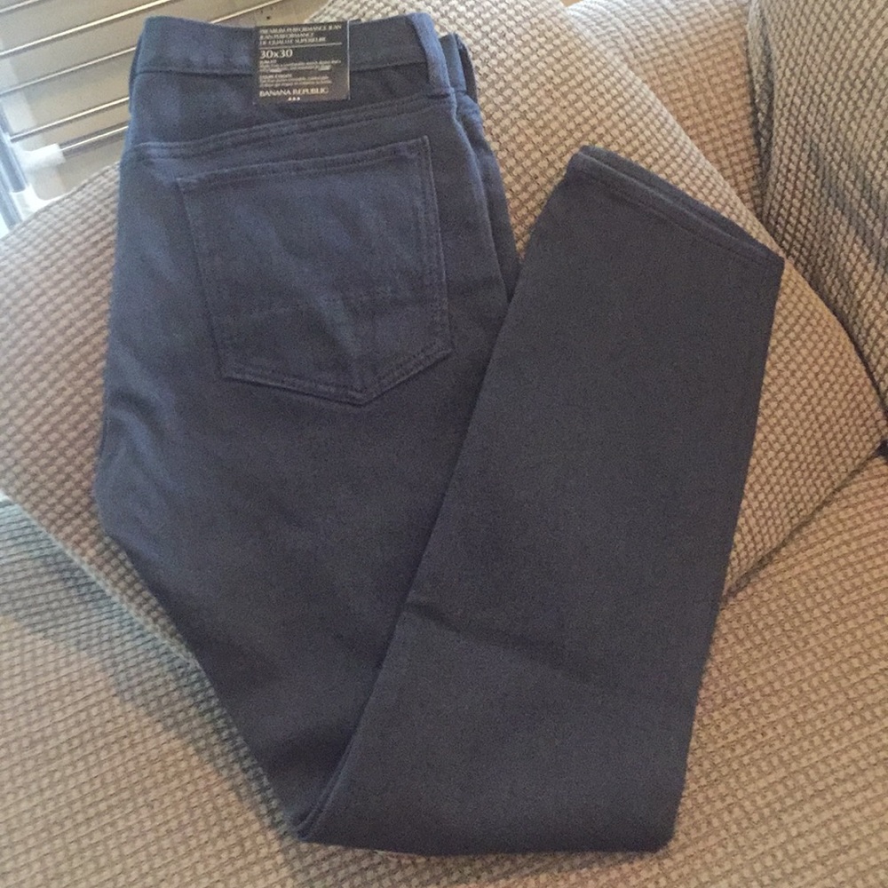 Banana republic charcoal jeans